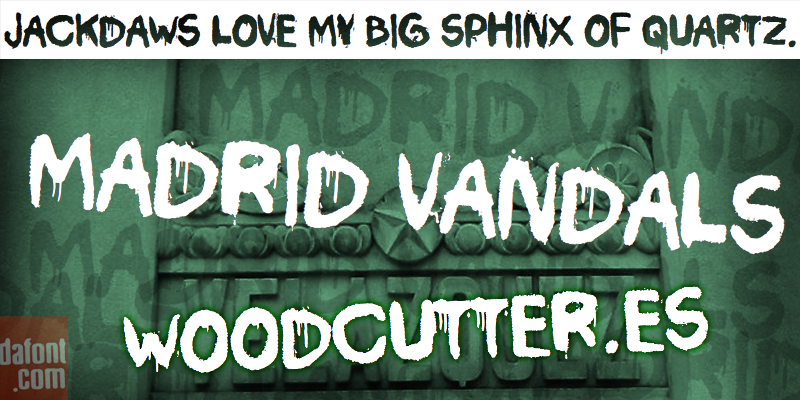 Madrid Vandals Font