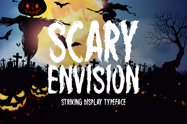 Scary Envision Font