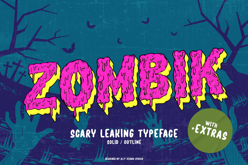 Zombik Font