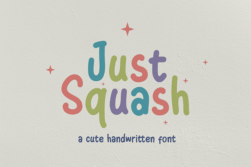 Just Squash Font