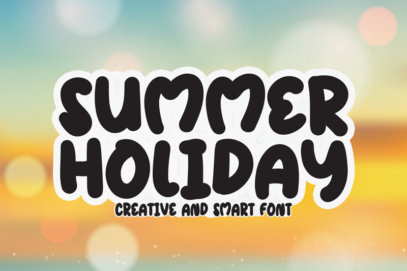 Summer Holiday Font