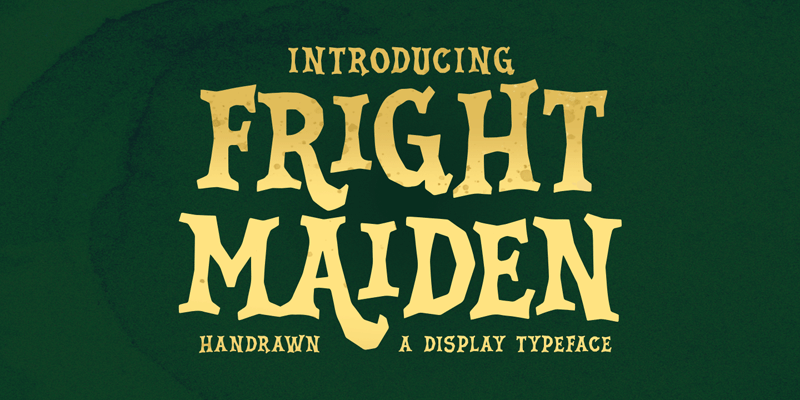 Fright Maiden Font