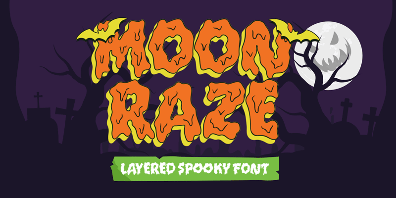 Moon Raze Font