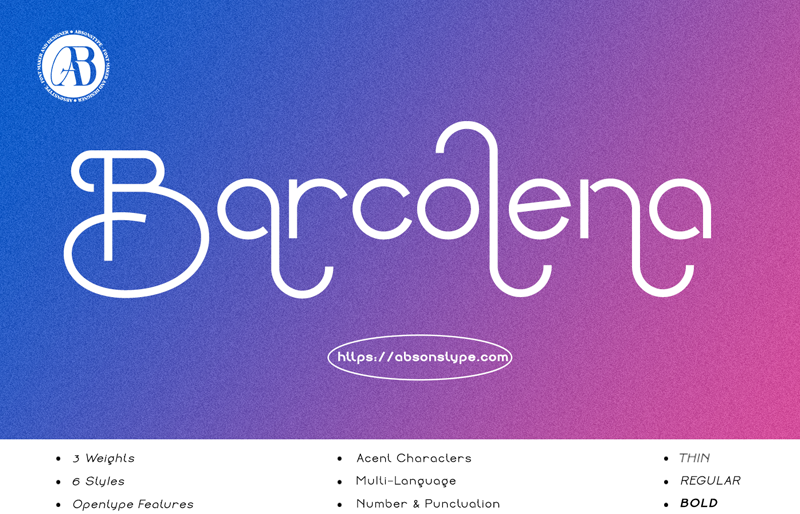 Barcelona Font