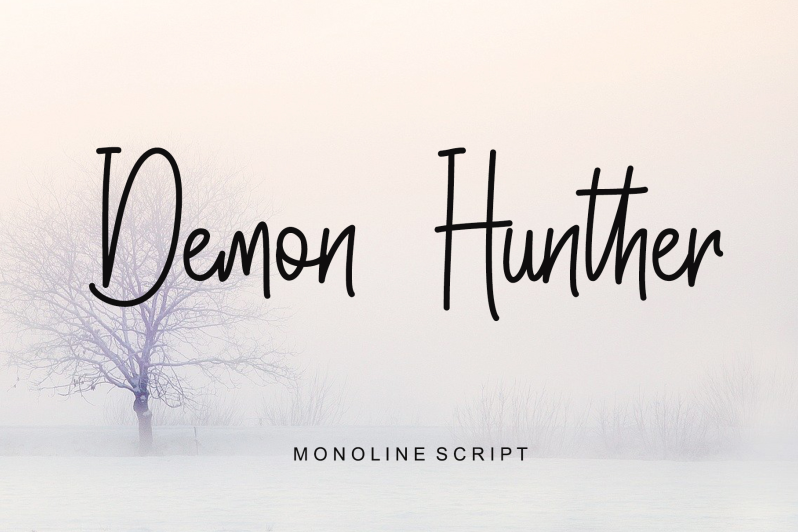 Demon Hunther Font