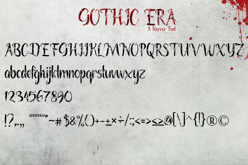Gothic Era Font