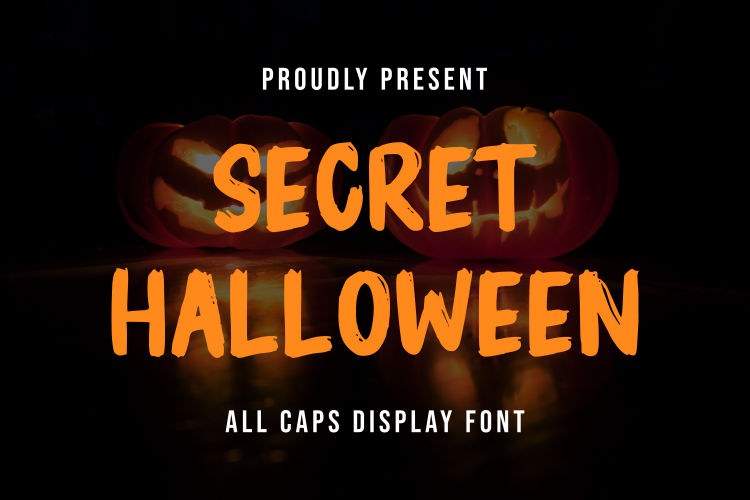 Secret Halloween Font