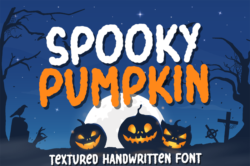 Spooky Pumpkin Font