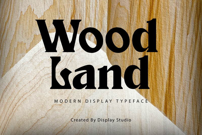 Wood Land Font