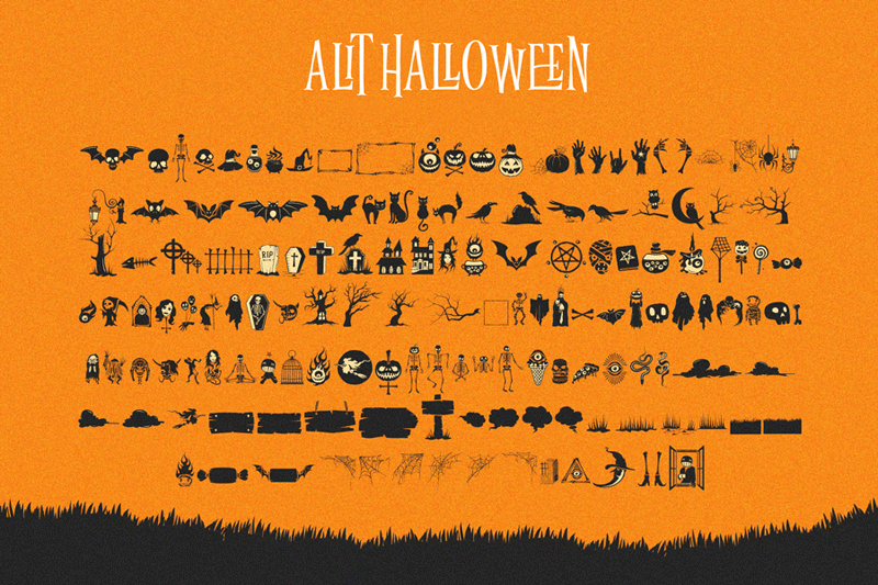 Alit Halloween Font