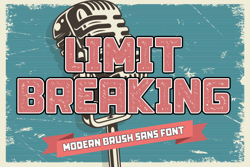 Limit Breaking Font