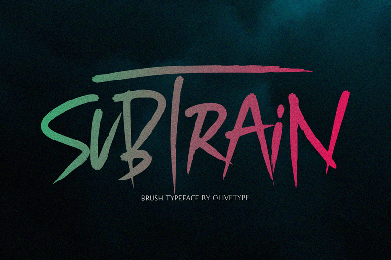 Sub Train Font