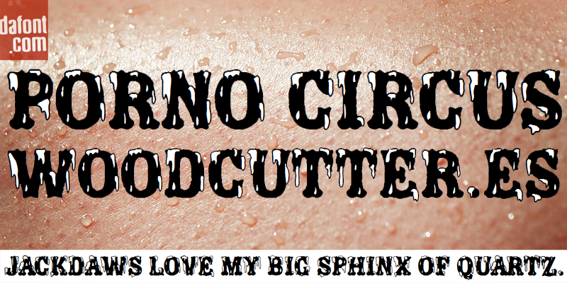 Porno Circus Font