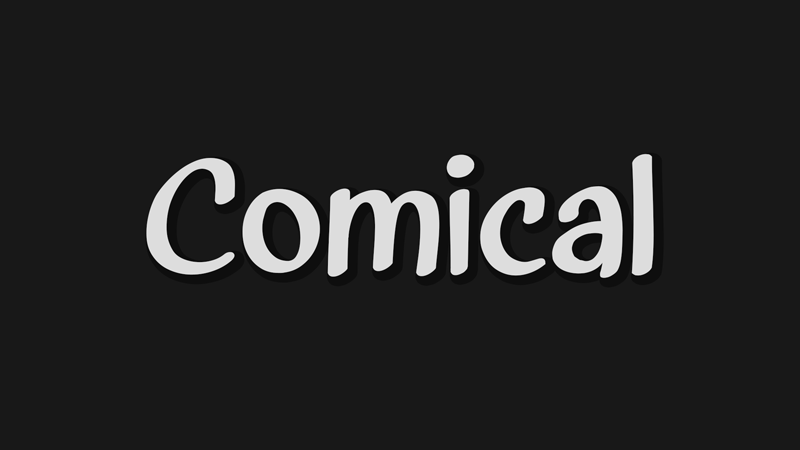 LT Comical Font