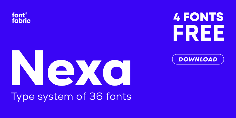 Nexa Font