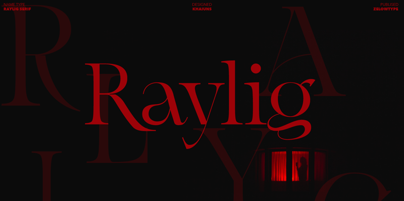 Raylig Font