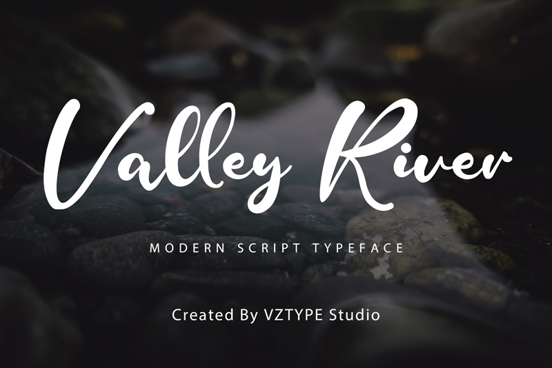Valley River Font