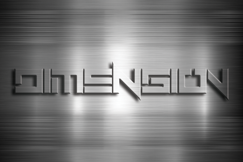 Dimension Font