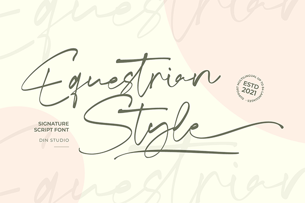 Equestrian Style Font