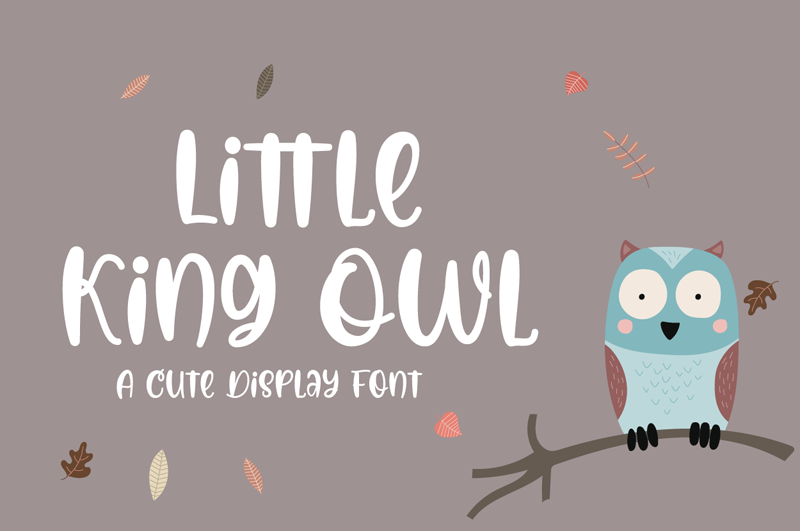 Little King Owl Font