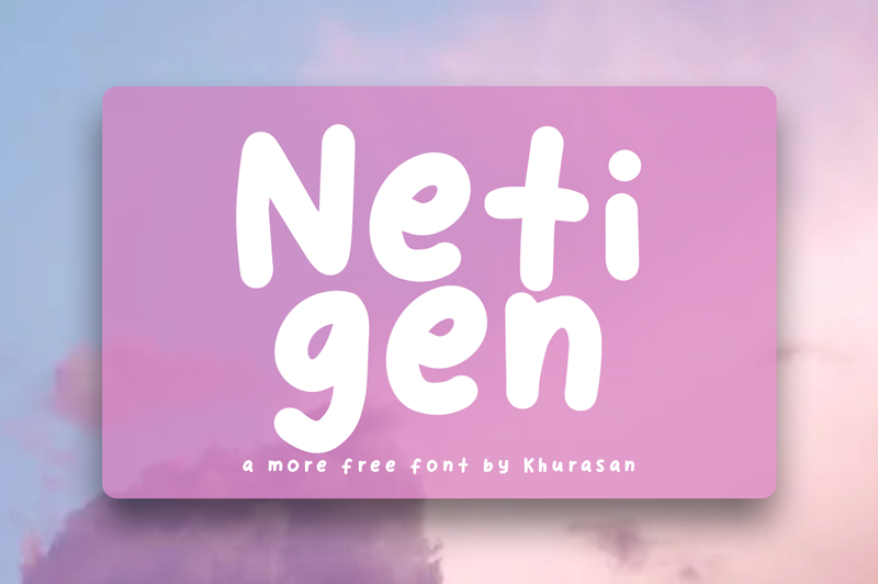 Netigen Font