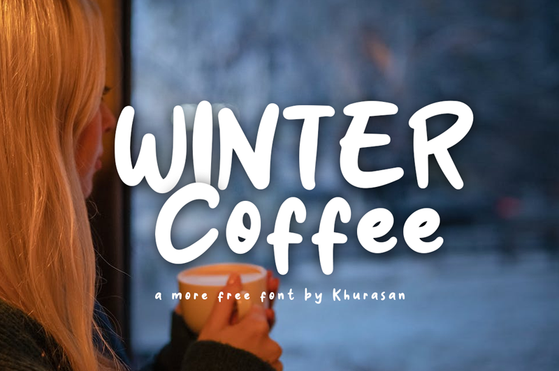 Winter Coffee Font