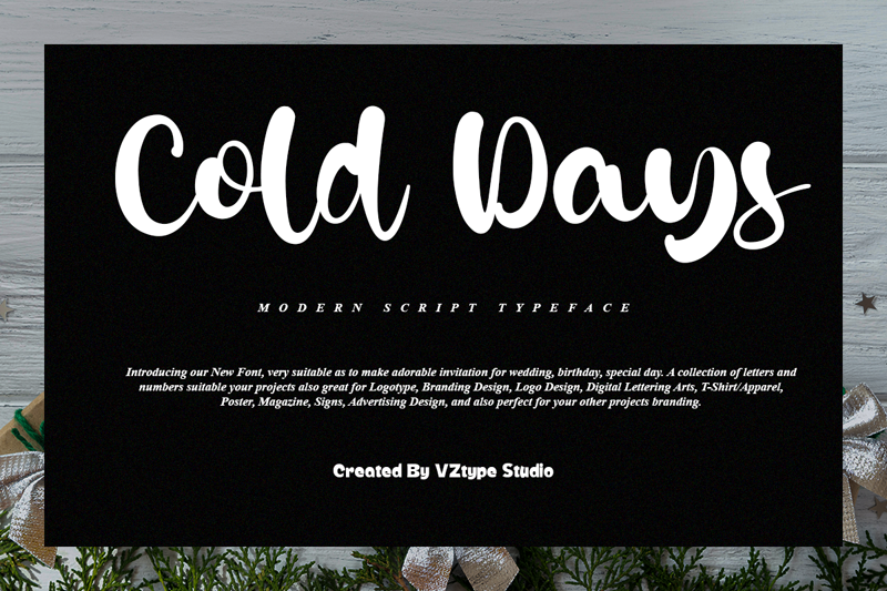 Cold Days Font