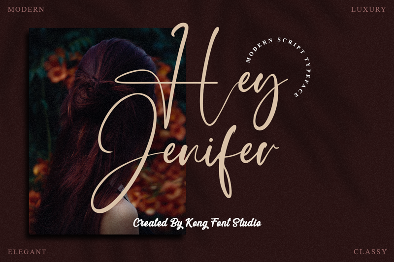 Hey Jenifer Font