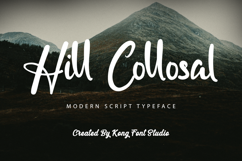 Hill Collosal Font