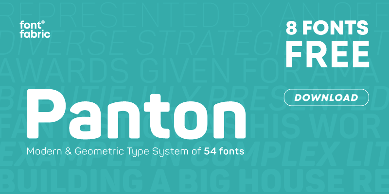 Panton Font
