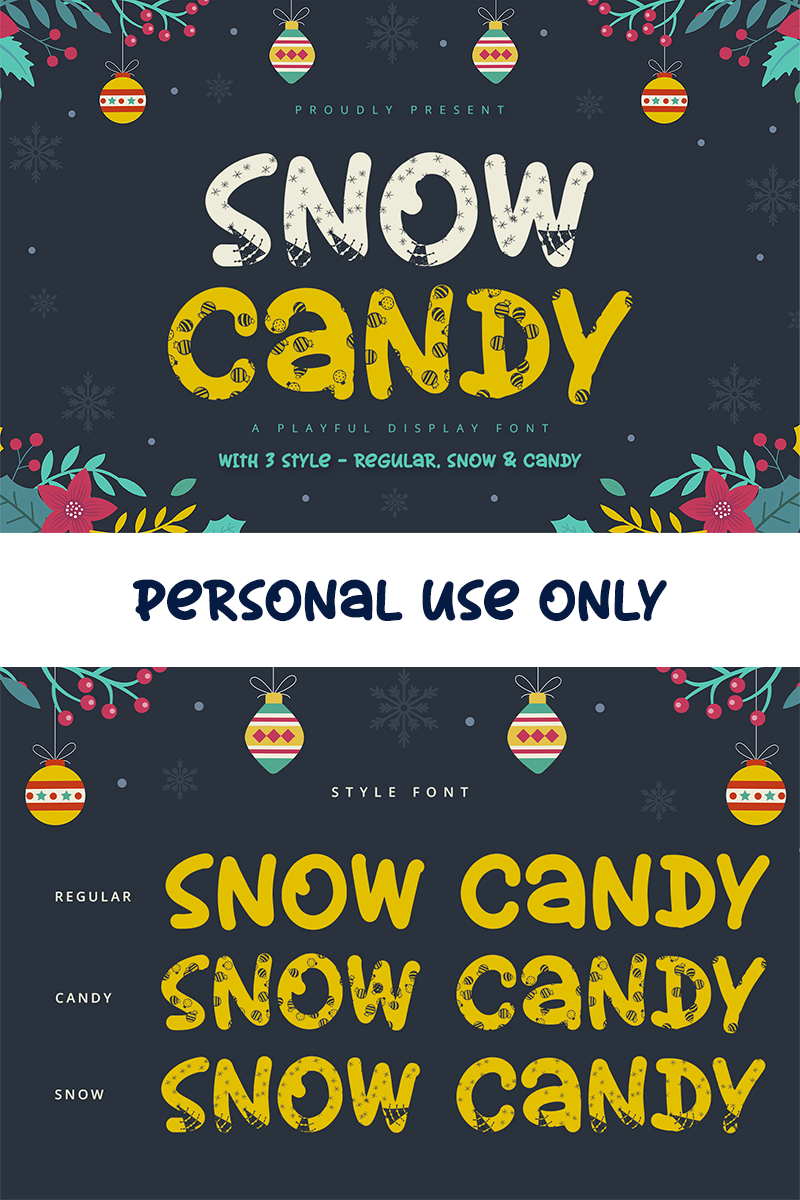 Snow Candy Font