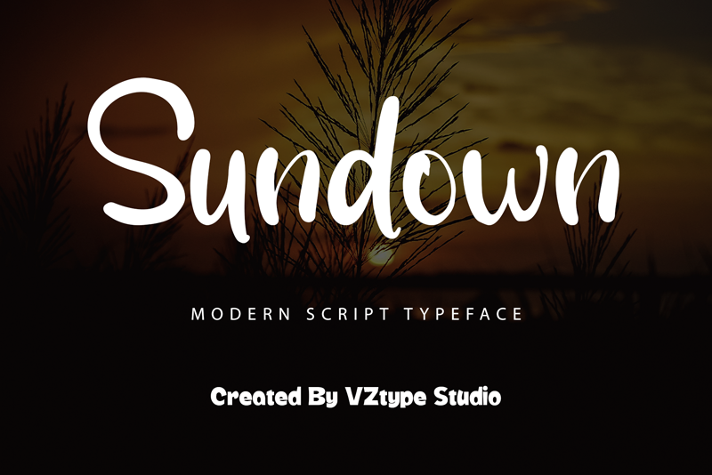 Sundown Font