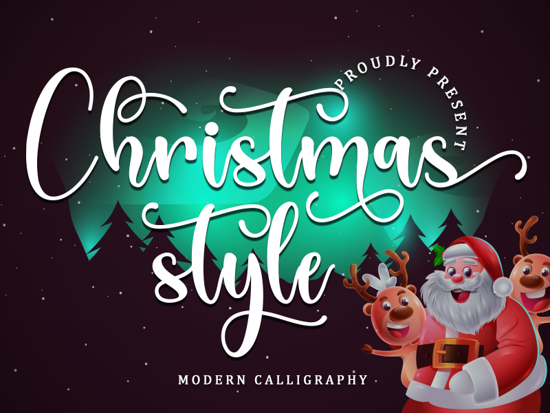 Christmas Style Font
