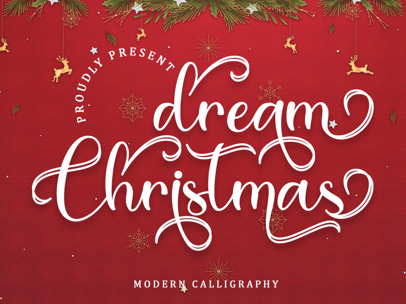 Dream Christmas Font