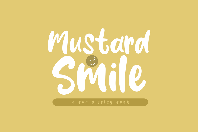 Mustard Smile Font