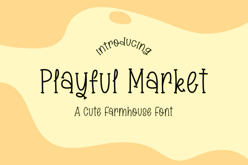 Playful Market Font