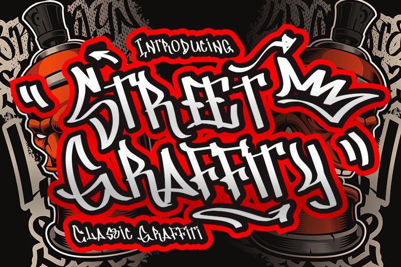 Street Graffity Font