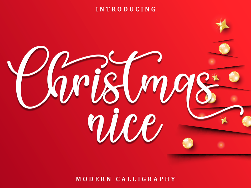 Christmas Nice Font