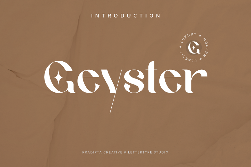 Geyster Font