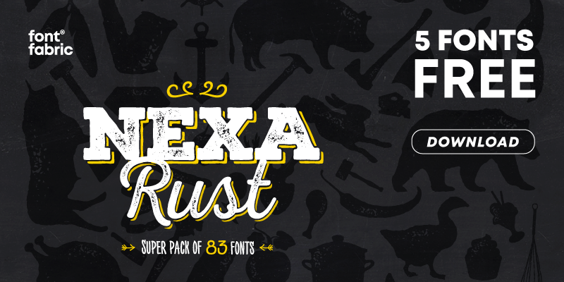 Nexa Rust Slab Font