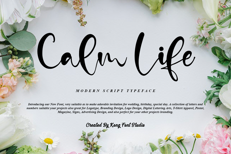 Calm Life Font