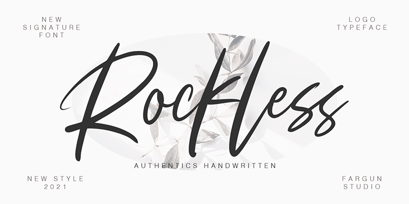 Rockless Font