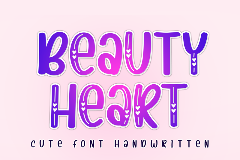 Beauty Heart Font