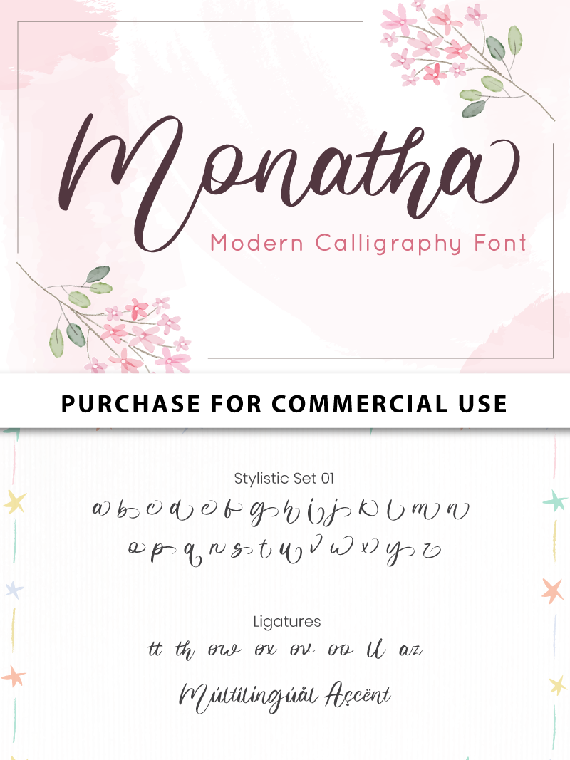 Monatha Font