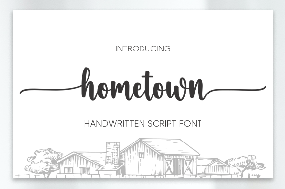 Hometown Font