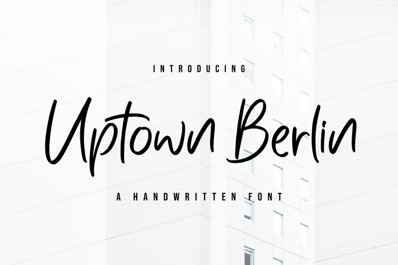 Uptown Berlin Font