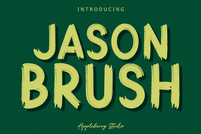 Jason Brush Font