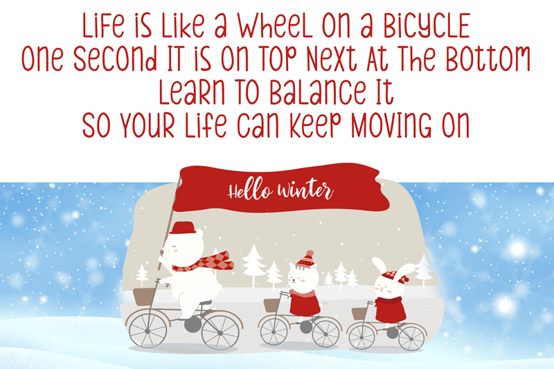 Amazing Winter Font