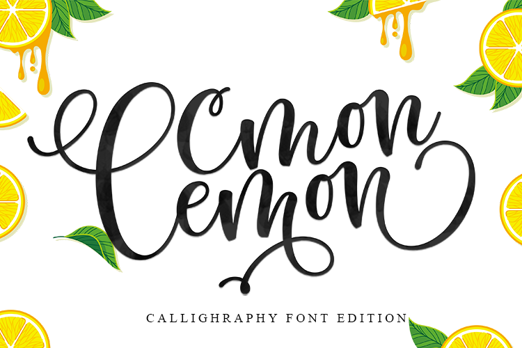 Cmon Lemon Font