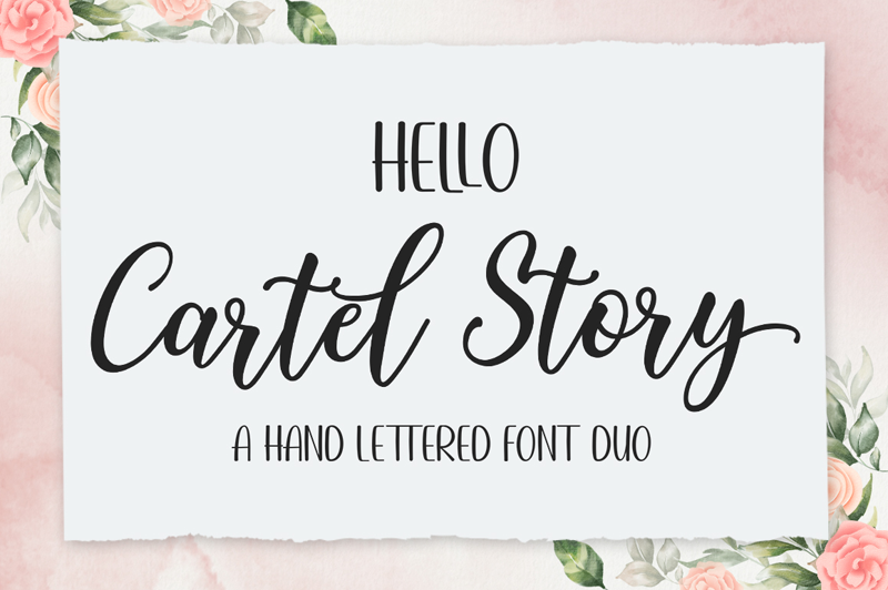 Hello Cartel Story Sans Font